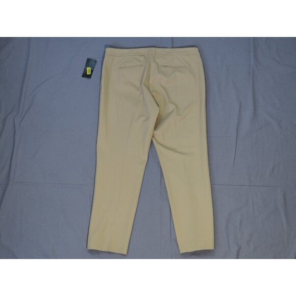 Lauren Ralph Lauren Pants Womens 14 Beige Chino Pegged Trousers - Picture 2 of 12